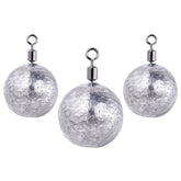 Balifly cannon ball sinker front view with compact round weight for quick sinking