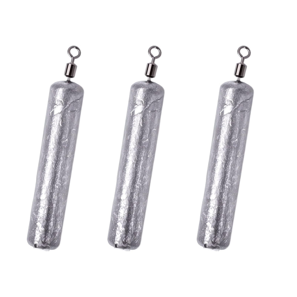 Balifly cylinder fishing sinker 0.12oz ready for quick depth in drop shot setups.