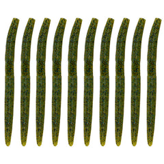 Balifly salt infused worm shows sinking action for bass