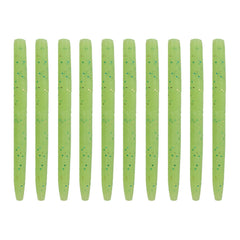 Balifly salted soft plastic worm demonstrates sinking action for bass in deep water.