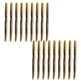 Balifly salted soft plastic worms with hook slot for snag-free bass rigs