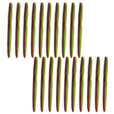 Balifly soft plastic worm with salt-infused design sinking for deep-water bass