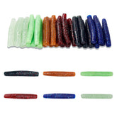 Balifly soft plastic worms with salt-infused sinking action attract bass in deep water