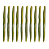 Balifly soft plastic worm showing salt-infused design for faster sinking in deep water