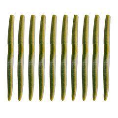 Balifly soft plastic worm showing salt-infused design for faster sinking in deep water