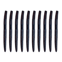 Balifly soft plastic worm with salt-infused sinking action attracts bass in deep water