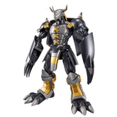 Bandai Spirits Digimon Blackwargreymon model kit front view for dynamic display poses.