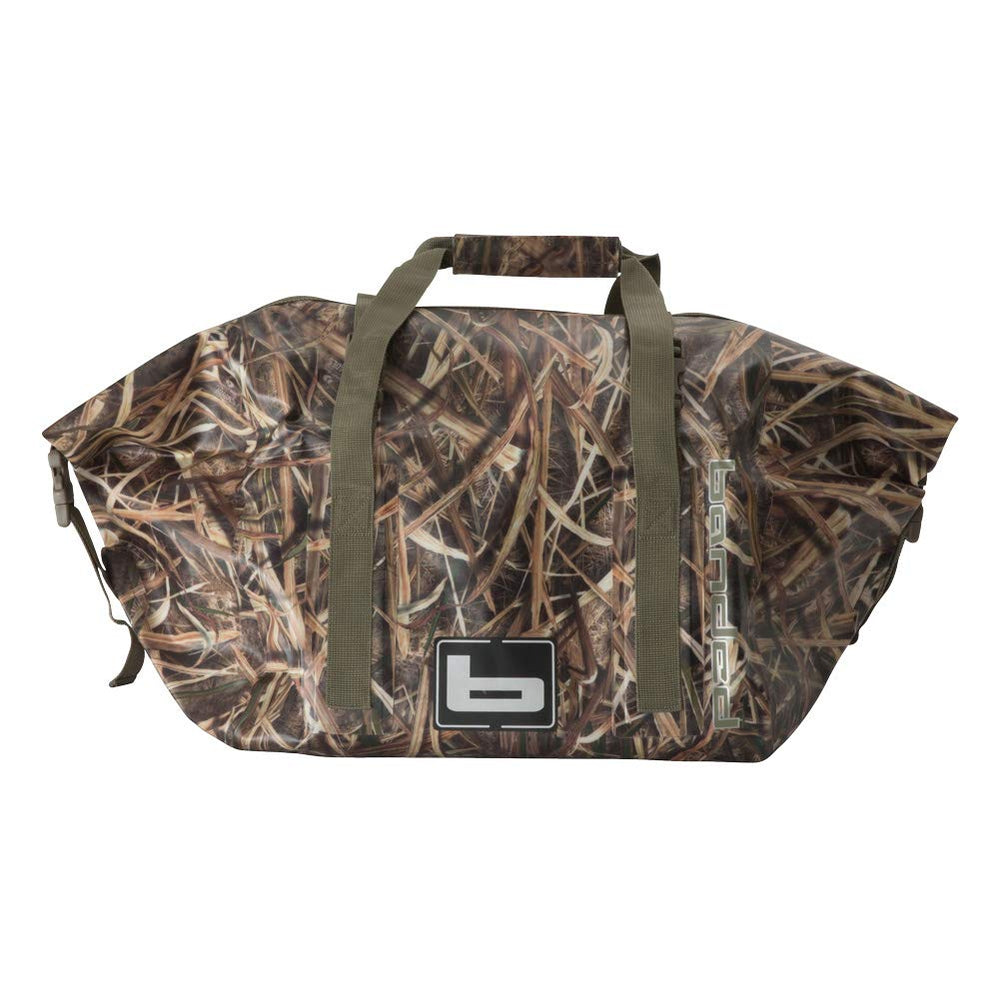 Banded Arc Welded Wader Bag, front view, shows waterproof protection for gear on muddy hunts.