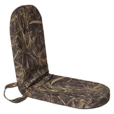 Banded Avery Outdoors lounge chair front-view in Realtree Max-7 camo for field comfort