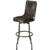 Banded Hi-Top Blind Chair with 360-degree swivel enables seamless field movement