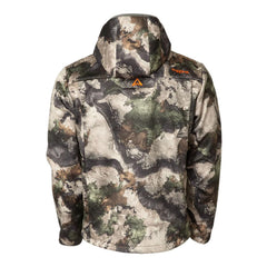 Rear view of Banded Thacha L-2 jacket, brushed fleece interior for warmth and comfort.