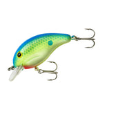 Bandit Lures Series 100 Citrus Shad crankbait front view, ideal for shallow-water bass fishing