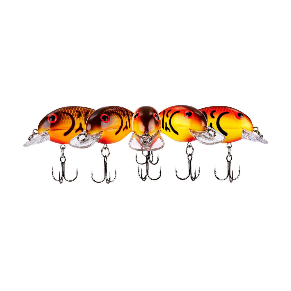 Bandit Lures Series 100 crankbait diving to five feet, snag-resistant for shallow bass near cover.