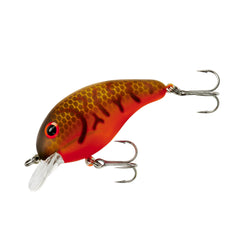 Bandit Lures Series 100 crankbait lip closeup shows snag-resistant square lip.