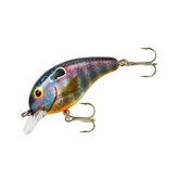 Bandit Lures Series 100 Sun Perch crankbait, front view, ideal for shallow-water bass fishing.
