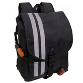 Banjo Brothers Medium Backpack front view with padded straps and safety features.