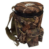 Banks Outdoors hunting bucket backpack with top swivel for quick gear access.