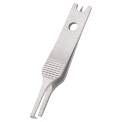 BANYUP stainless steel fishing line tweezers cutter for precise rigging and cutting.