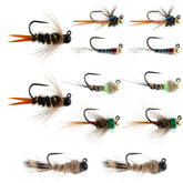Barbless Czech Nymphs Perdigon pattern