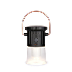 Barebones Hoodoo Light magnetic base enables hands-free mounting on metal surfaces.