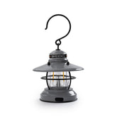 Barebones Mini Edison Lantern on table offers compact, portable lighting