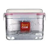 Barocook outer container with heat packs for fast on-the-go meals.