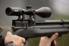 Barra 1100z rotary magazine loading demonstrates easy feeding for precision shooting.