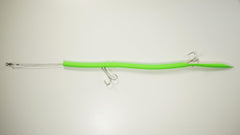 Barracuda Tube Lure 2-Pack Green - Double Treble, Double Weighted