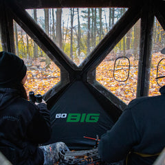 Barronett Blinds Big Mike Heavy-Duty adjustable windows vertical and horizontal for versatile hunting