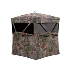 Barronett Blinds Insight with 270-degree view-through fabric for broad visibility