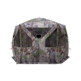 Barronett Blinds PT550BW Pentagon interior view for group hunts.