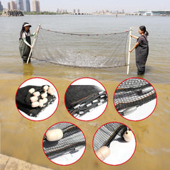 BasicGear Seine Net close-up weave highlights durable, professional-grade construction for long-lasting use.