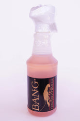 Bass Assassin Bang Crawfish attractant bottle enhances lure appeal for freshwater fishing.