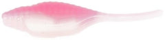 Bass Assassin Tiny Shad pink-white floater lure ideal for bass with visibility and fluttering action