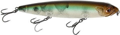 Bass Mafia Dead Man Walking 5in Ghost Minnow, perfect for choppy water and aggressive walking action.