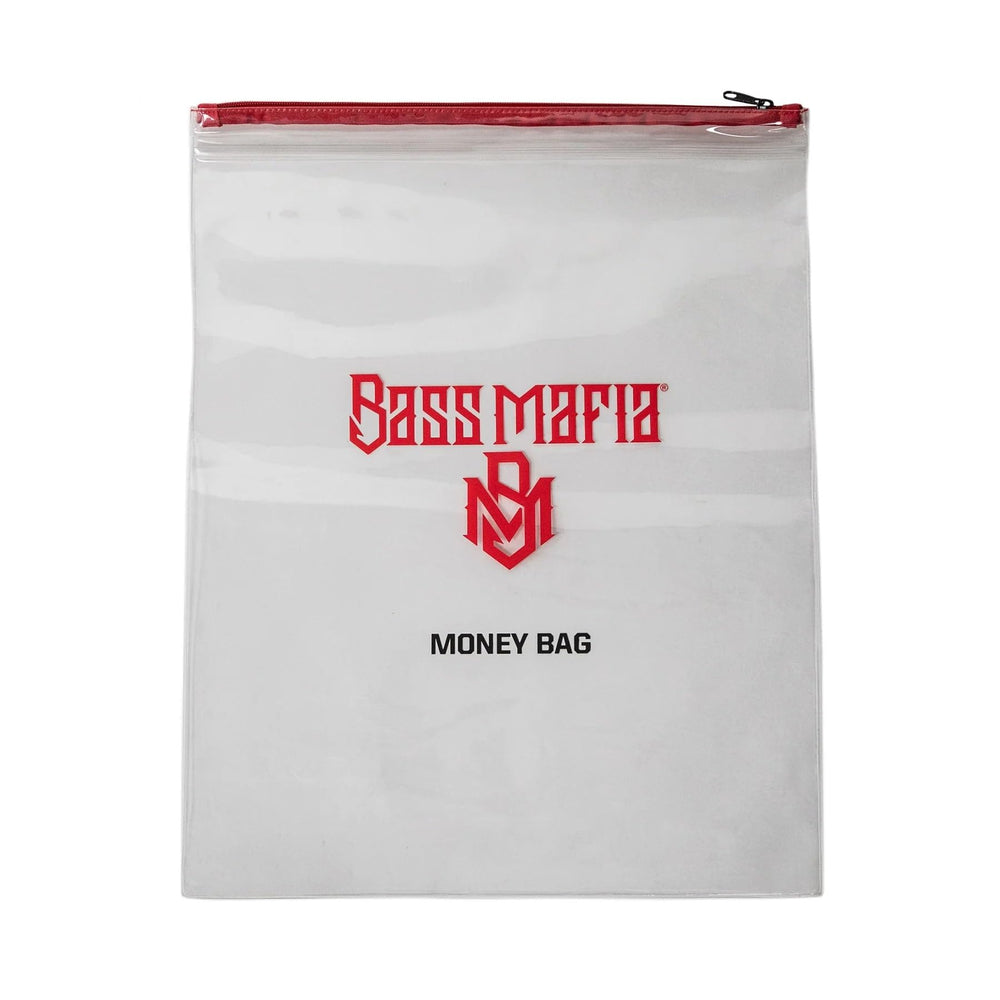 Bass Mafia Money Bag 16x20 clear view; rugged bulk storage keeps gear dry.