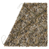 BASSDASH camo netting close-up shows durable 150D fabric with water resistance.