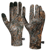 BASSDASH fleece liner palm grip helps secure tools during hunting and fishing.