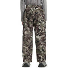 BASSDASH Invis Kids pants stretch-fit shown from side for flexible active play.