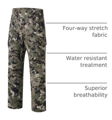BASSDASH Invis pants eight-pocket design for quick gear access