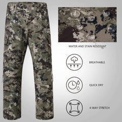 BASSDASH Invis pants knee pad pockets support comfortable kneeling