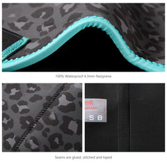 BASSDASH leopard waders top-loading pocket and chest zipper secure essentials during outdoor outings