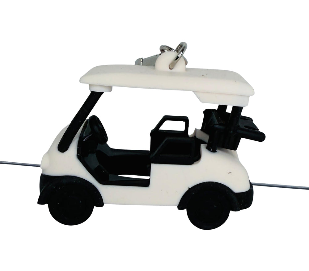 Bath and Body Works golf cart pocketbac holder keeps sanitizer within reach.