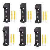 Bavokon fishing reel holder wall display 6-piece keeps reels neatly organized and accessible.