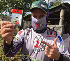 Bayou Rattler SoNaR BallZZ on Carolina rig supports natural luring sounds.