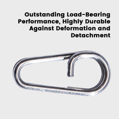 Durable BBBF snap connector for saltwater fishing gear