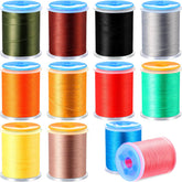 BBTO 12 Roll Fly Tying Kit color assortment on spools