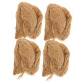 BCOATH natural jute fire starter compact for easy campfire ignition