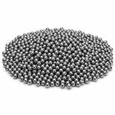 BC Precision 3-8 inch steel ball close-up showing smooth finish for precise aim.