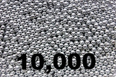 Bulk zinc-coated 177 cal BBs by BC Precision for durability.